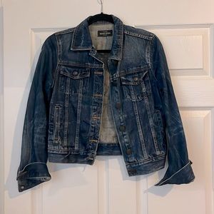 J crew Dark Wash Denim Jacket